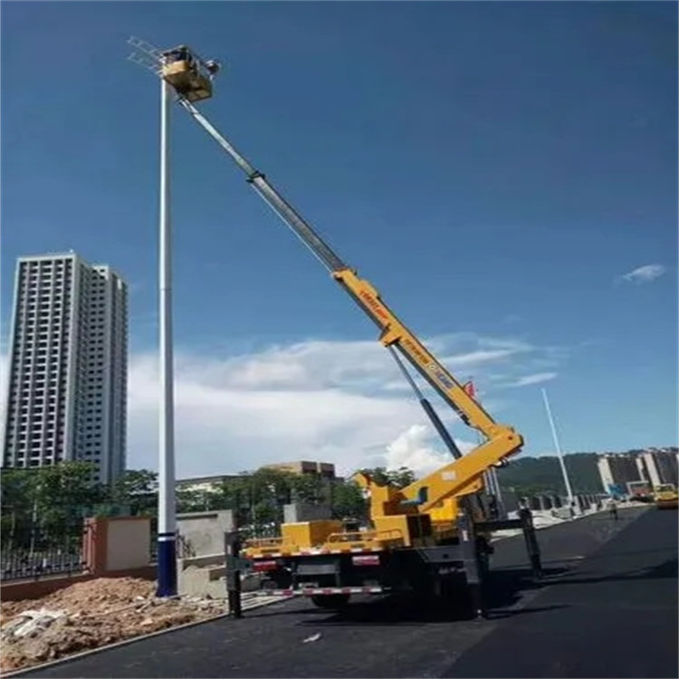 新野维修路灯的曲臂升降车出租